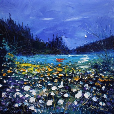 Red boat Barnluasgan Knapdale 12x12